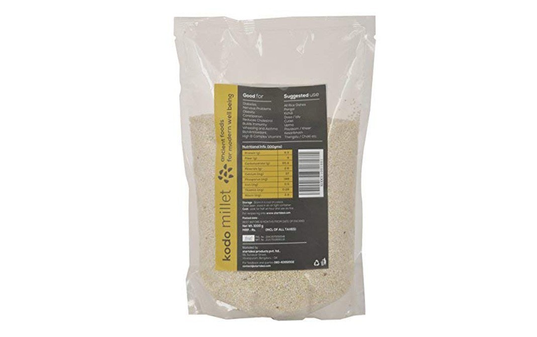 Forgotten Foods Kodo Millet    Pack  900 grams